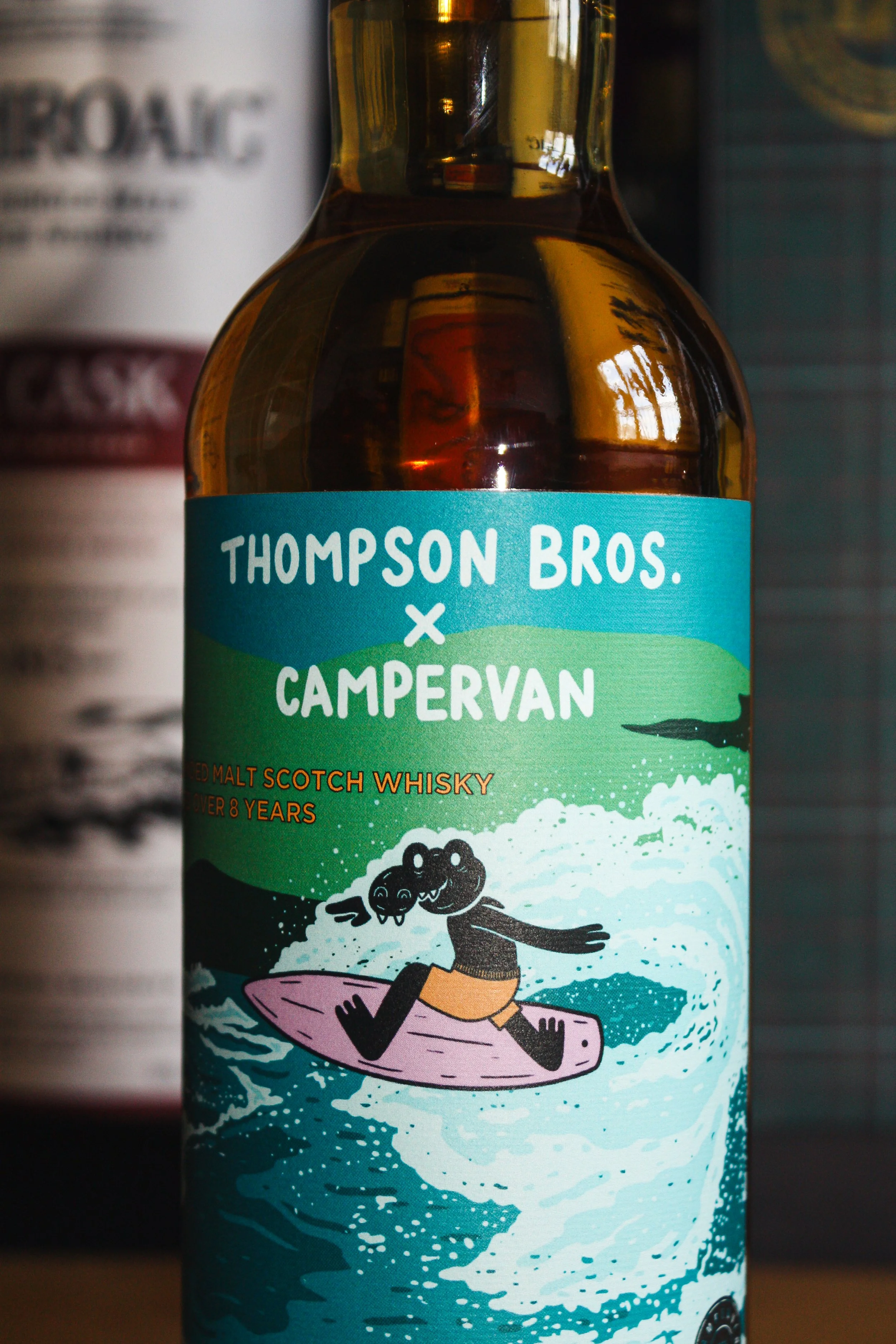 Thompson Bros. x Campervan 8年スコッチウイスキー Thompson Bros X Campervan 8yo — Dramface
